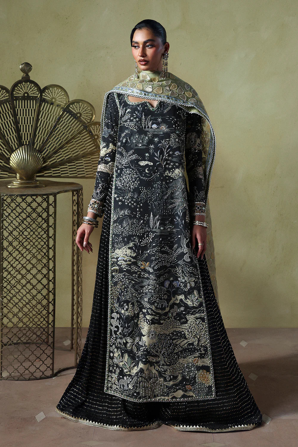 silk dress with organza dupatta Stylish Digital Printed Multi Color Organza Silk Gown With Dupatta   RangVastra.com