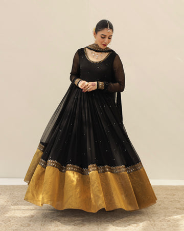 Black Anarkali / Festive 25