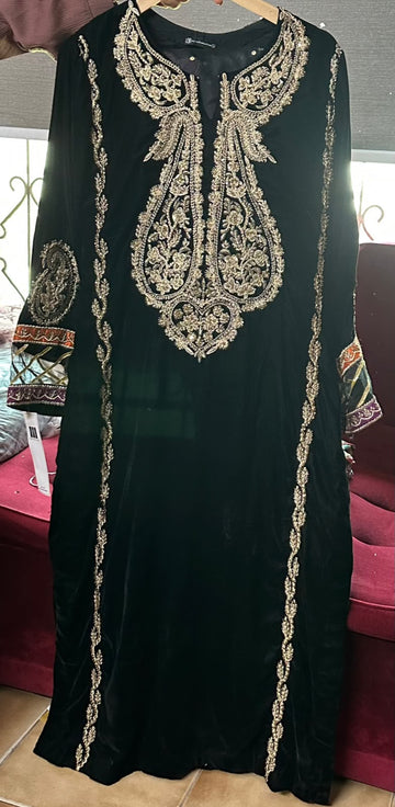 Black Velvet Dress