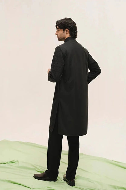 BLACK KURTA PAJAMA