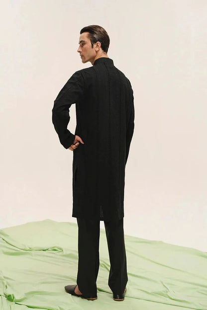 BLACK KURTA PAJAMA