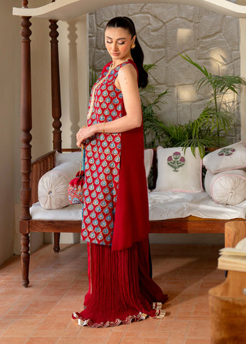 Crimson elegance