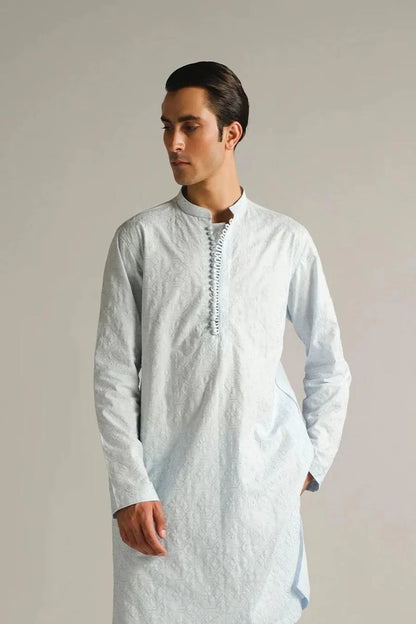 ICE BLUE KURTA PAJAMA