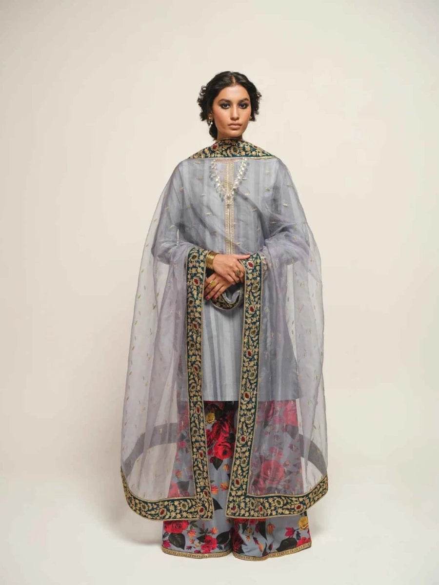 LOVE SHINE - Elegant Premium Lawn Embroidered Outfit by HUMJOLI - Labels & Co