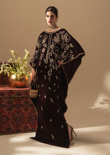 Neyrah Green Velvet Kaftan