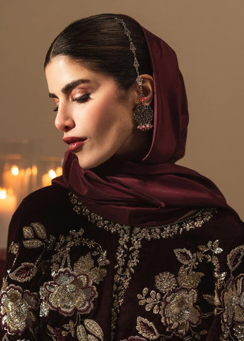 Neyrah Green Velvet Kaftan