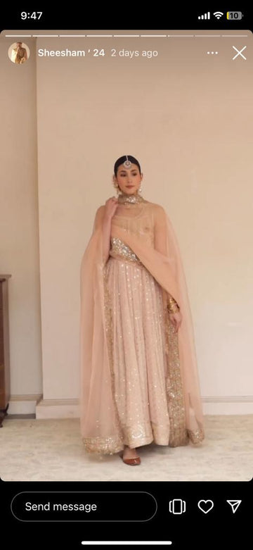Beige Pink Outfit