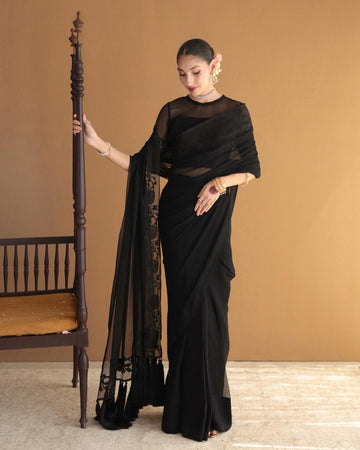 Black Saree