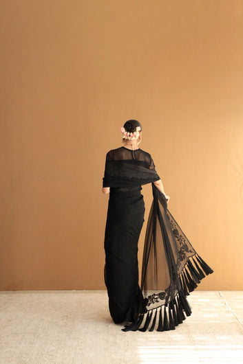 Black Saree
